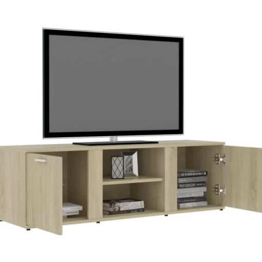 vidaXL Tv Benches & Tv Stands* Tv Stand Sonoma Oak 47.2"X13.4"X14.6" Engineered Wood