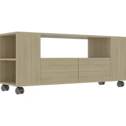 vidaXL Tv Benches & Tv Stands* Tv Stand Sonoma Oak 47.2"X13.8"X18.9" Engineered Wood