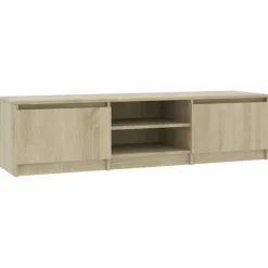 vidaXL Tv Benches & Tv Stands* Tv Stand Sonoma Oak 55.1"X15.7"X14" Engineered Wood