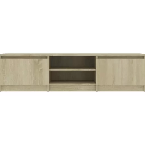 vidaXL Tv Benches & Tv Stands* Tv Stand Sonoma Oak 55.1"X15.7"X14" Engineered Wood