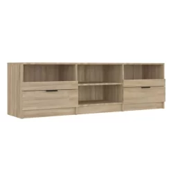 vidaXL Tv Benches & Tv Stands* Tv Stand Sonoma Oak 59.1"X13.2"X17.7" Engineered Wood