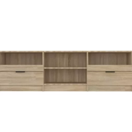 vidaXL Tv Benches & Tv Stands* Tv Stand Sonoma Oak 59.1"X13.2"X17.7" Engineered Wood