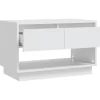 vidaXL Tv Benches & Tv Stands* Tv Stand White 27.6