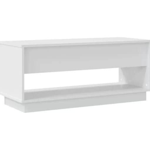 vidaXL Tv Benches & Tv Stands* Tv Stand White 40.2"X16.1"X17.3" Engineered Wood