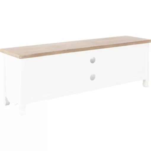 vidaXL Tv Benches & Tv Stands* Tv Stand White 47.2"X11.8"X15.7" Wood