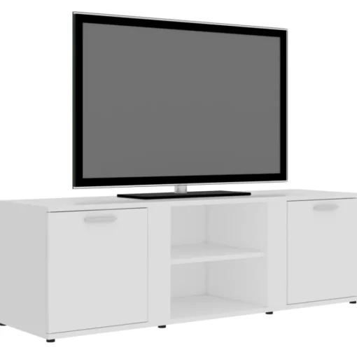 vidaXL Tv Benches & Tv Stands* Tv Stand White 47.2"X13.4"X14.6" Engineered Wood