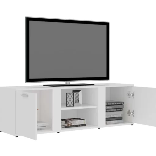 vidaXL Tv Benches & Tv Stands* Tv Stand White 47.2"X13.4"X14.6" Engineered Wood