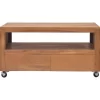 vidaXL Tv Benches & Tv Stands* Tv Stand With Wheels 31.5