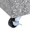 vidaXL Lawn & Garden* Umbrella Base Light Gray 17.7