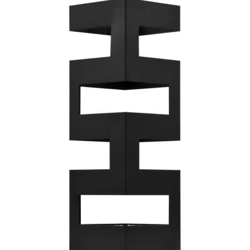 vidaXL Household Supplies* Umbrella Stand Tetris Steel Black