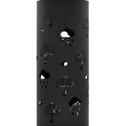 vidaXL Household Supplies* Umbrella Stand Umbrellas Steel Black