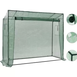 vidaXL Lawn & Garden* Walk-In Greenhouse 78.7"X31.5"X68.1"