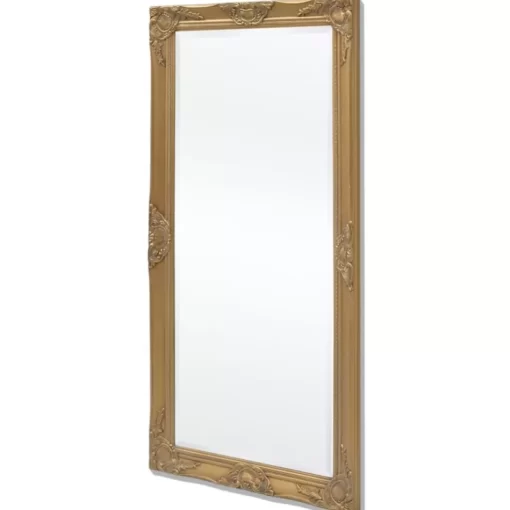 vidaXL Decor* Wall Mirror Baroque Style 47.2"X23.6" Gold