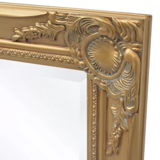 vidaXL Decor* Wall Mirror Baroque Style 47.2"X23.6" Gold