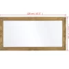 vidaXL Decor* Wall Mirror Baroque Style 47.2