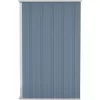 vidaXL Lawn & Garden* Wall-Mounted Garden Shed Gray 46.5