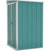 vidaXL Lawn & Garden* Wall-Mounted Garden Shed Green 46.5