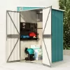 vidaXL Lawn & Garden* Wall-Mounted Garden Shed Green 46.5