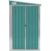 vidaXL Lawn & Garden* Wall-Mounted Garden Shed Green 46.5