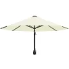 vidaXL Lawn & Garden* Wall-Mounted Parasol With Metal Pole 118.1