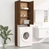 vidaXL Household Appliance Accessories* Washing Machine Cabinet Brown Oak 25.2