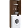 vidaXL Household Appliance Accessories* Washing Machine Cabinet Brown Oak 25.2