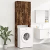 vidaXL Household Appliance Accessories* Washing Machine Cabinet Smoked Oak 25.2