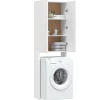 vidaXL Household Appliance Accessories* Washing Machine Cabinet White 25.2