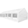 vidaXL Lawn & Garden* White Party Tent 39.4'X19.7'