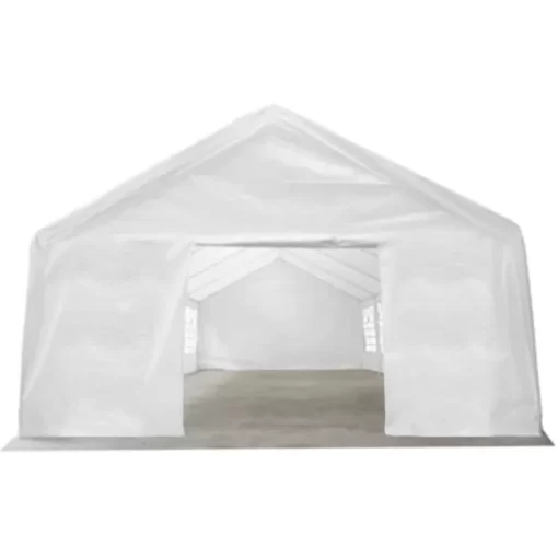 vidaXL Lawn & Garden* White Party Tent 39.4'X19.7'