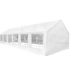 vidaXL Lawn & Garden* White Party Tent 40' X 20'