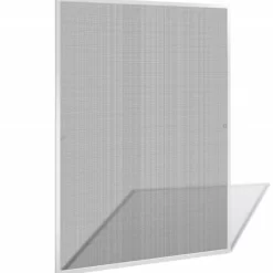 vidaXL Decor*White Insect Screen For Windows 47.2"X55.1"